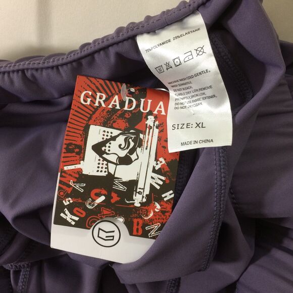 NEW G Gradual Golf Athletic Pants XL Lt Purple 7/8 Length Drawstring Waist NWT - Picture 7 of 7